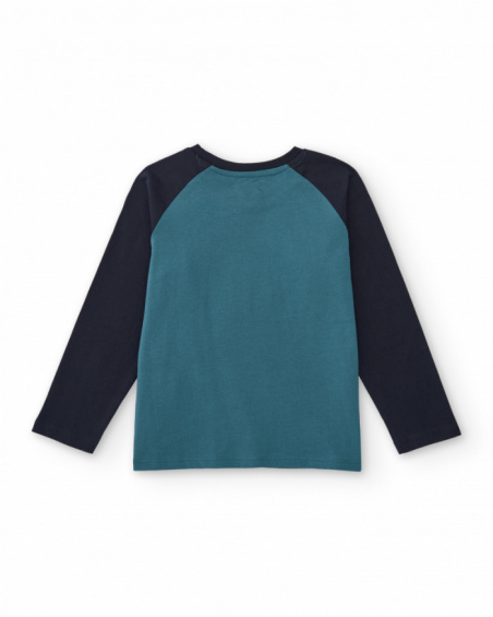 Long-sleeved t-shirt for boys with video game print