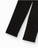 Black denim pants for boys with five-pocket design Black denim pants for boys with five-pocket design
