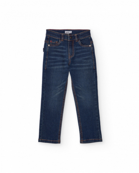 Dark blue long jeans for boys Dark blue long jeans for boys