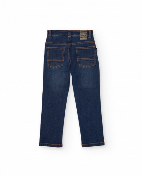 Dark blue long jeans for boys Dark blue long jeans for boys