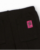 Girl’s black flared trousers with back pockets Girl’s black flared trousers with back pockets