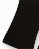 Girl’s black flared trousers with back pockets Girl’s black flared trousers with back pockets