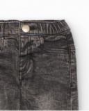 Denim trousers for boys with washed effect Denim trousers for boys with washed effect