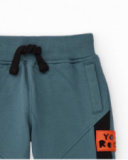 Fleece pants for boys with side detail Fleece pants for boys with side detail