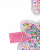 Girls’ hair tie set in pink with colorful stars Girls’ hair tie set in pink with colorful stars
