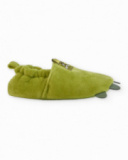 Boys’ green slippers with monster design Boys’ green slippers with monster design