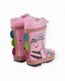 Girls’ pink rain boots with unicorn design Girls’ pink rain boots with unicorn design