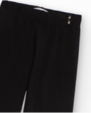 Black leggings for girls with elastic waistband Black leggings for girls with elastic waistband