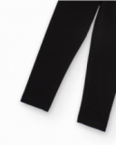 Black leggings for girls with elastic waistband Black leggings for girls with elastic waistband