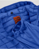 Padded jacket for boy blue with hood Padded jacket for boy blue with hood