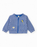 Three-piece knitted newborn set