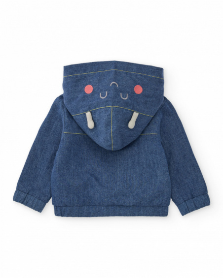Newborn denim woven jacket