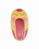 Newborn woven sandals with adjustable strap