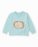 Three-piece knitted newborn set