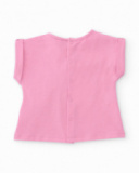 Knitted newborn set with raised front detail