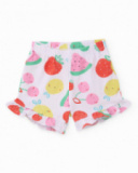 Knitted newborn set with raised front detail