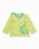 Three-piece knitted newborn set