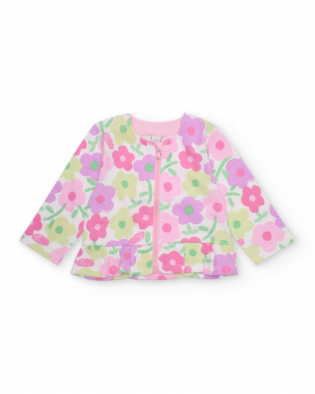 Three-piece knitted newborn set