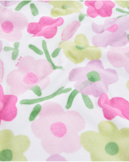 Knitted newborn hooded poncho towel