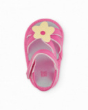 Newborn woven sandals with Velcro fastening