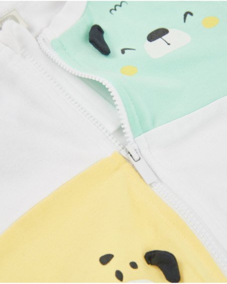 Three-piece knitted newborn set