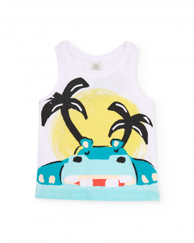 Boys’ knitted tank top