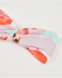 Girls’ knitted headband with front knot