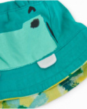 Boys’ knitted hat with reversible design