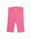 Girls’ knitted leggings with elastics