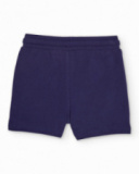 Boys’ knitted bermuda shorts with elasticated waist