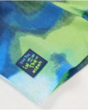 Boys’ knitted bermuda shorts with watercolour effect