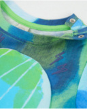 Boys’ knitted T-shirt with watercolour-effect print