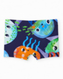 Boys’ knitted swimsuit with elastic