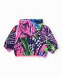 Girls’ woven jacket with hood