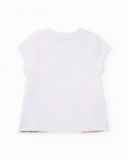 Girls’ knitted set with seabed print