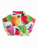 Girls’ woven cropped shirt