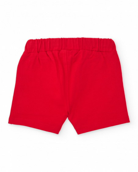 Boys’ knitted set with comic style