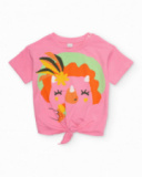 Girls’ three-piece knitted set