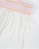 Girls’ woven skirt with decorative embroidery