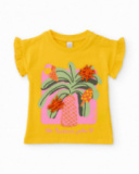 Girls’ knitted set with raised details