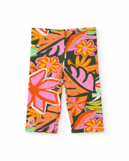 Girls’ knitted set with raised details