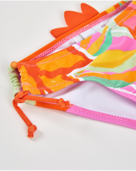 Girls’ knitted briefs with raised embellishments