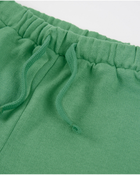 Boys’ knitted trousers with elasticated waistband