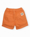 Boys’ woven bermuda shorts with elasticated waist
