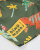 Boys’ swim shorts in woven fabric with quick-dry