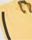 Boys’ knit bermuda shorts with contrast piping