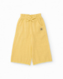 Girls’ woven culotte trousers