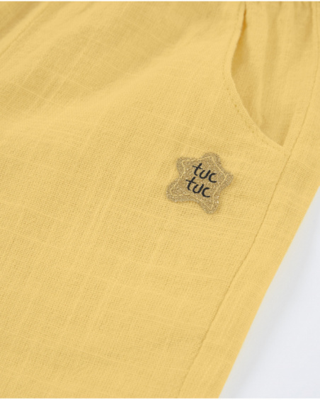 Girls’ woven culotte trousers