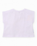 Girls’ knit set with mermaid print