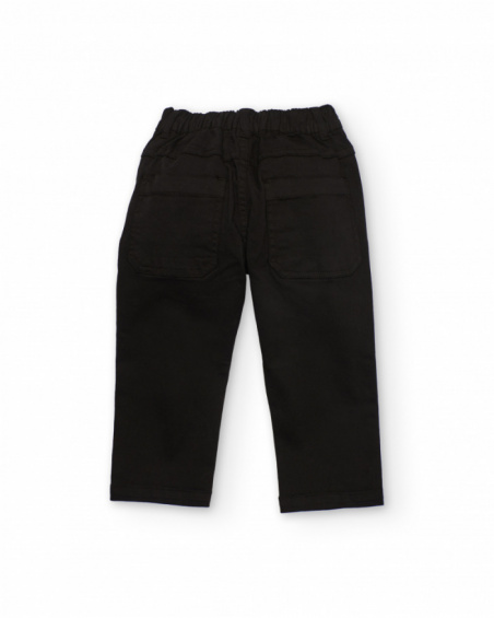 Boys’ woven trousers in durable fabric